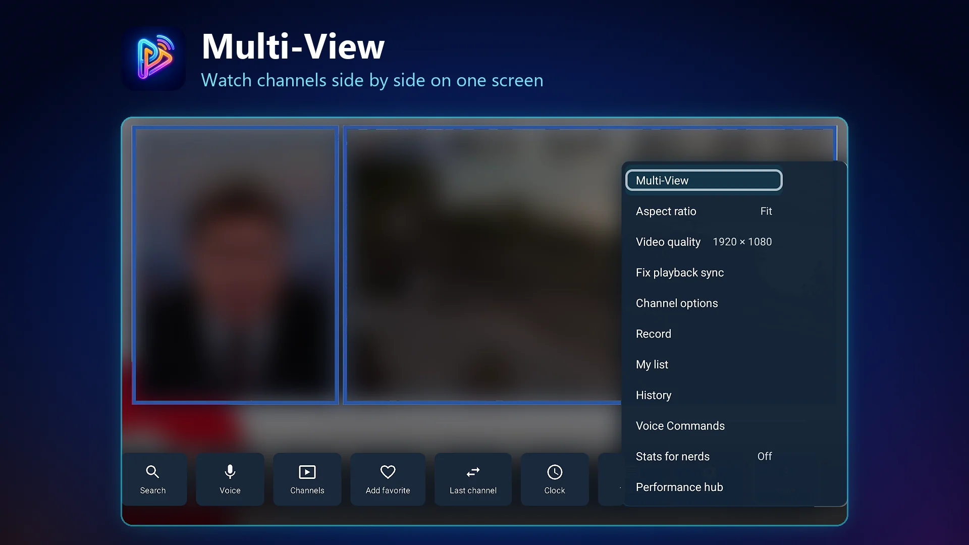 Android TV: Multi-View